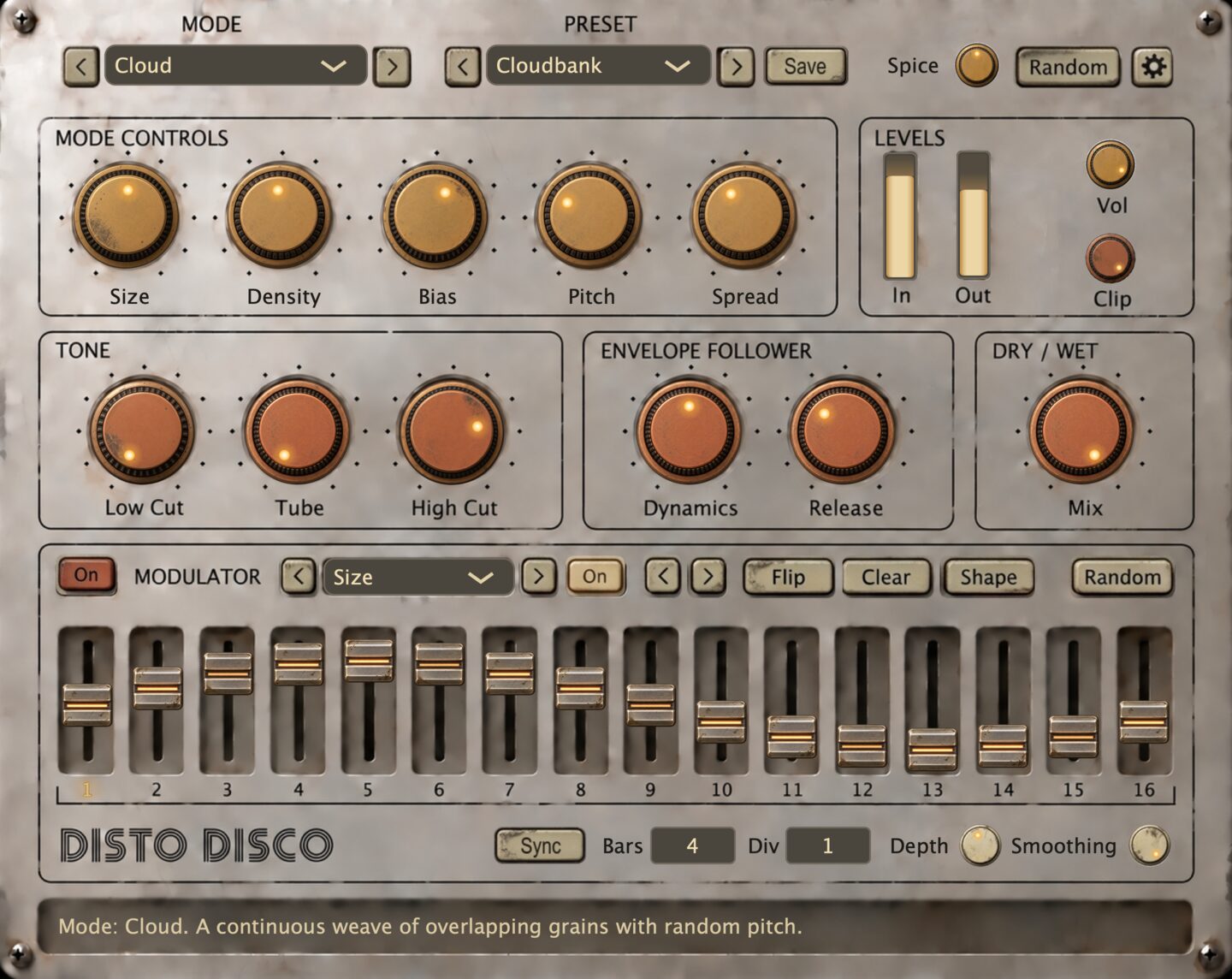 Disto Disco in Cloud mode